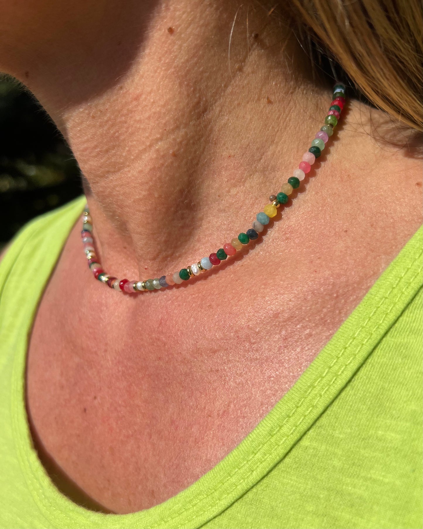 Collar mini multicolor