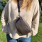 Bolso riñonera medium marrón
