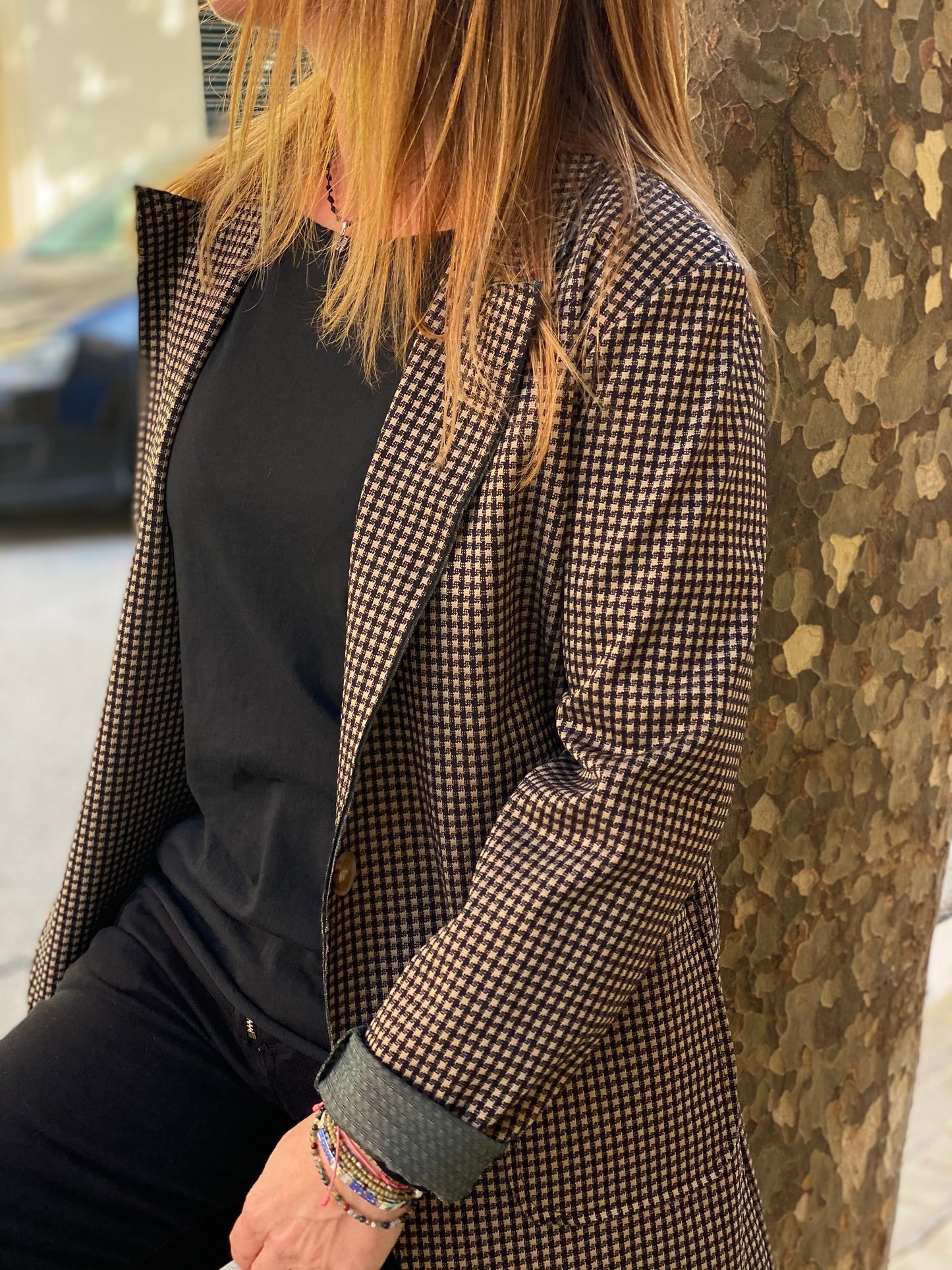Blazer cuadraditos