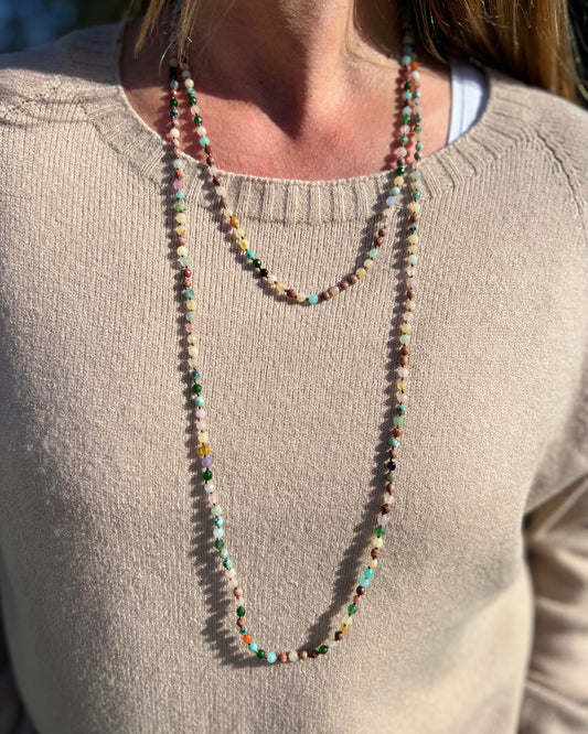 Collar bolas mini multicolor