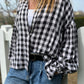 Camisa cuadros negro